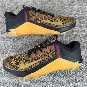 Nike Metcon 6 Cheetah Print Gym & Training Shoes Women's Size 10.5
